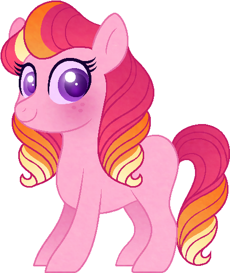 Pony Ref By Carouselunique - Cartoon (724x756)