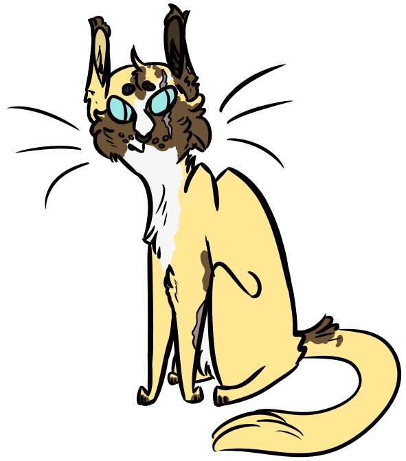 You Waited For The Lightning Storm By Hugh-janus - Cat Yawns (900x700)