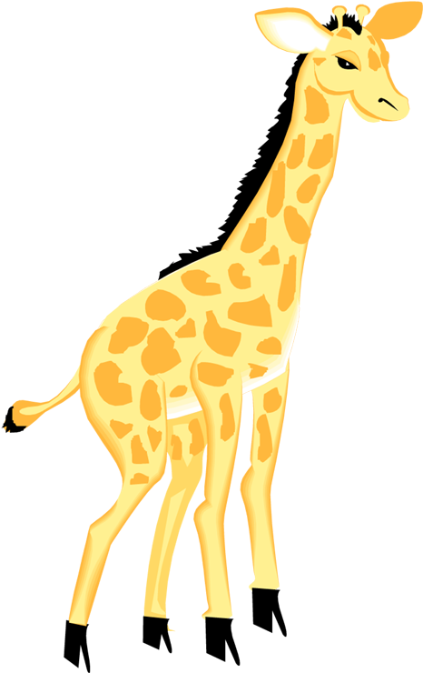 Celebrate It Come Celebrate Penny The Porpoise's Birthday - Giraffe Clipart (474x750)