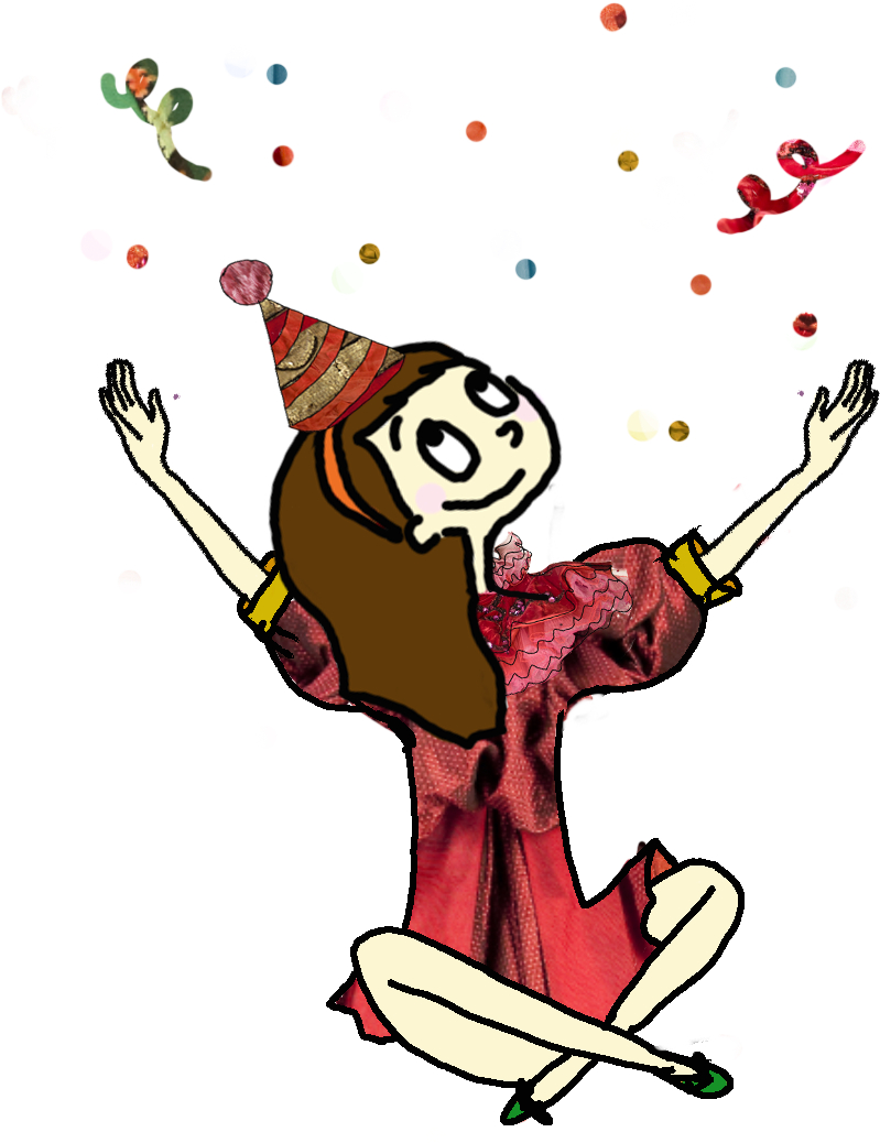 Program Of The Birthday Party - Cartoon (948x1046)