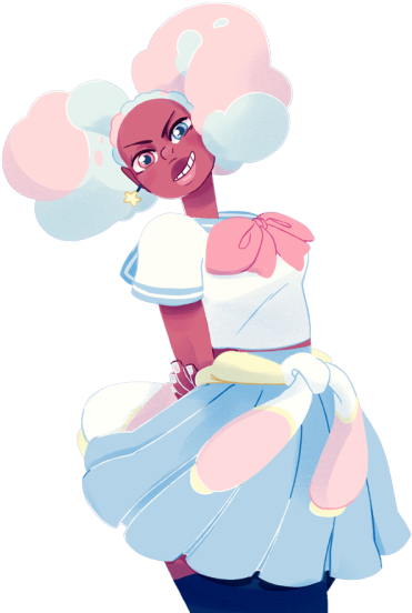 You Look Like An Angel / Walk Like An Angel / Talk - Bubblegum Steven Universe Cotton Candy Garnet (500x573)