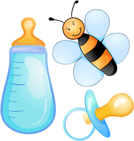 1 [преобразованный] - Baby Things Clipart Png (477x500)