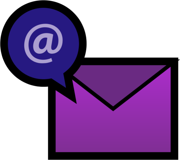 Contact Us Mail - Email Clip Art (600x534)