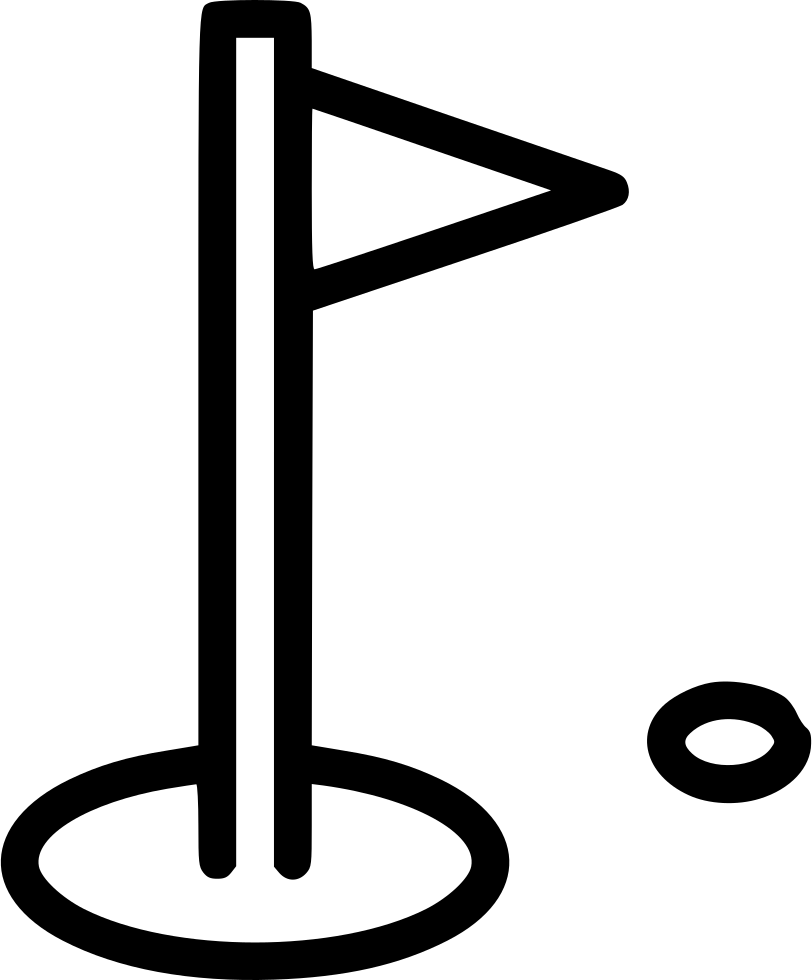Golf Hole Flag Aim Comments - Golf Hole Flag Aim Comments (812x980)