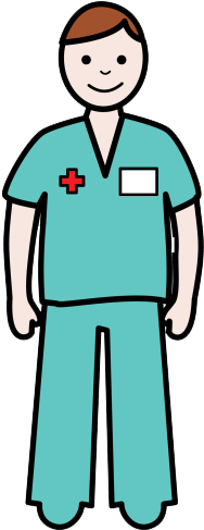 Aprendiz De Enfermería Nadie Nació Sabiendo, ¿no Aquí - Profesiones Enfermero (500x500)