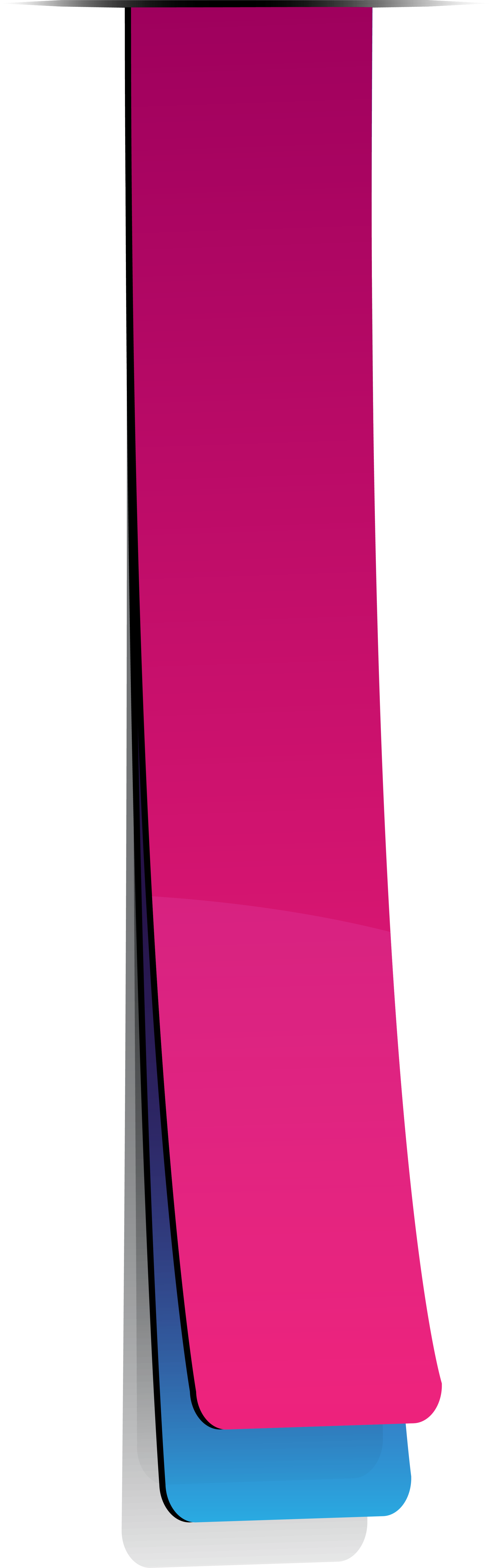 Purple Ribbon Banner - Purple Ribbon Banner Png (2000x6416)