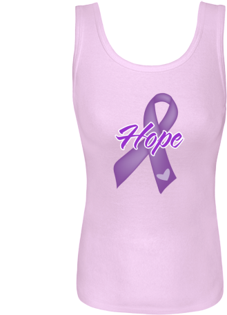 Purple Ribbon Banner - Immune Thrombocytopenic Purpura (480x480)