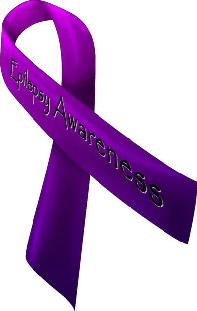 Epilepsy Awareness Bow By Damienmuerte - Sexual Assault Prevention And Response (400x631)