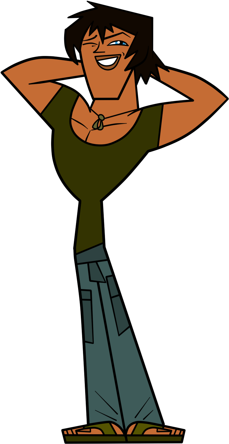 Total Drama All Stars Redux - Total Drama Island Justin (800x1500)