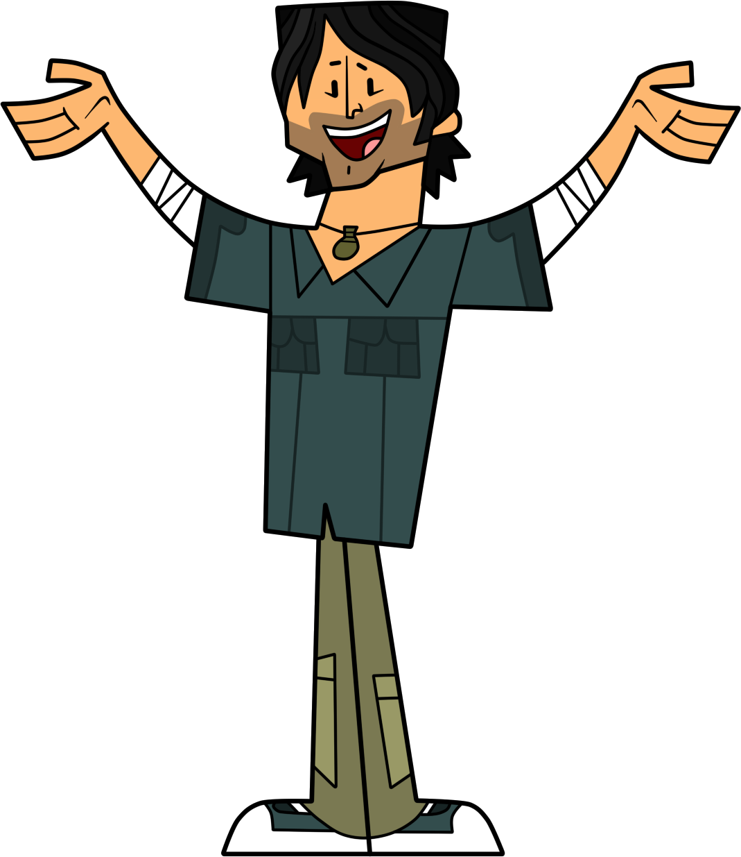 Total Drama Roleplay - Total Drama Island Chris (1069x1235)