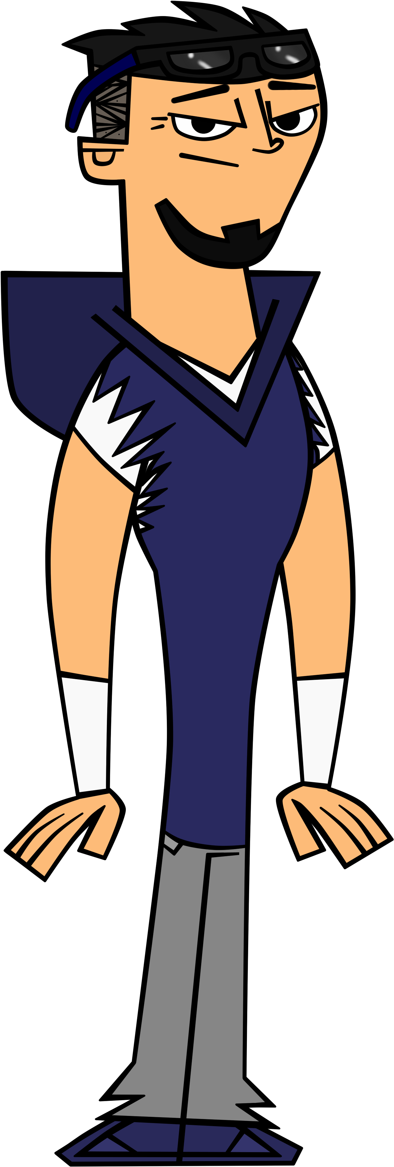 Connor - Total Drama Connor (1552x3936)