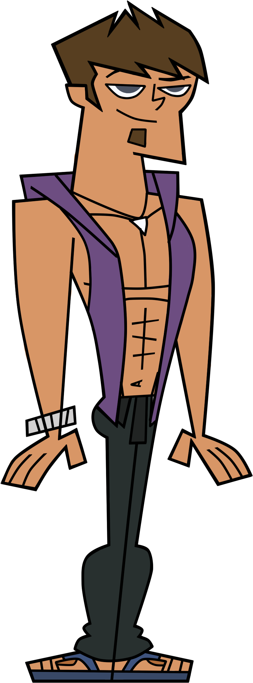 Emperor Lucas 23 25 Total Drama Extreme - Total Drama Fan Made Character (865x2250)