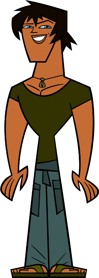 Total Drama 450 Wiki - Total Drama Island Justin (318x886)