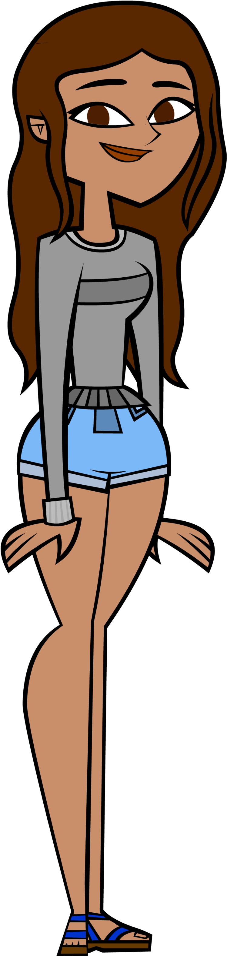 Total Drama Oc Test By Azoicassaultaids Total Drama - Total Drama (1024x3333)