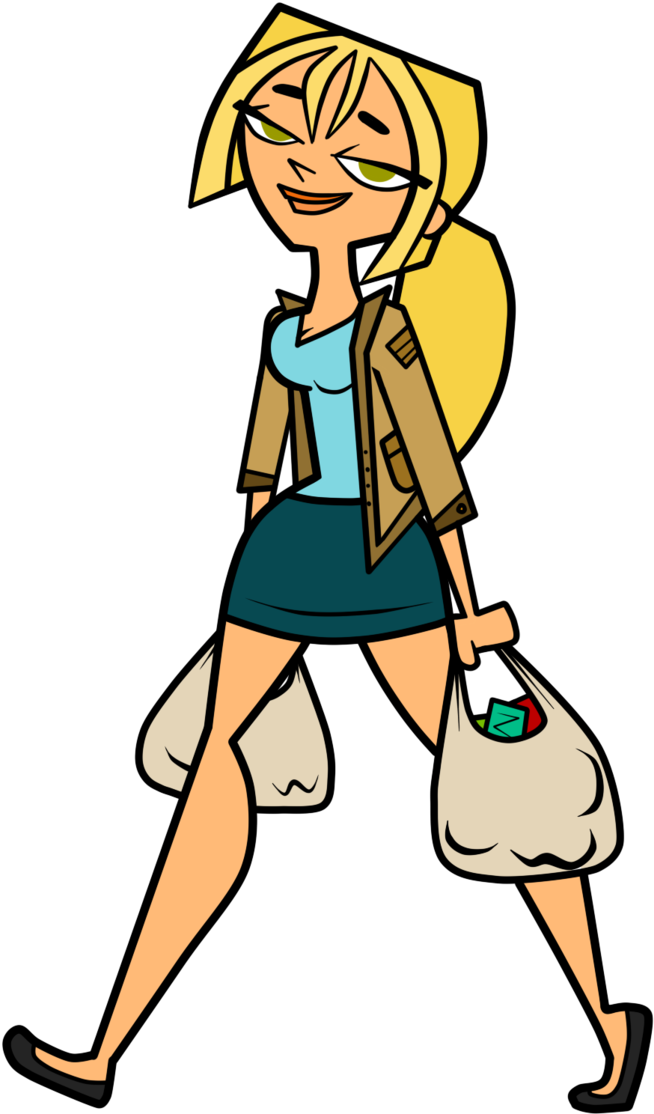 Total Drama Bridgette By Evaheartsart - Total Drama Eva Hearts (711x1123)