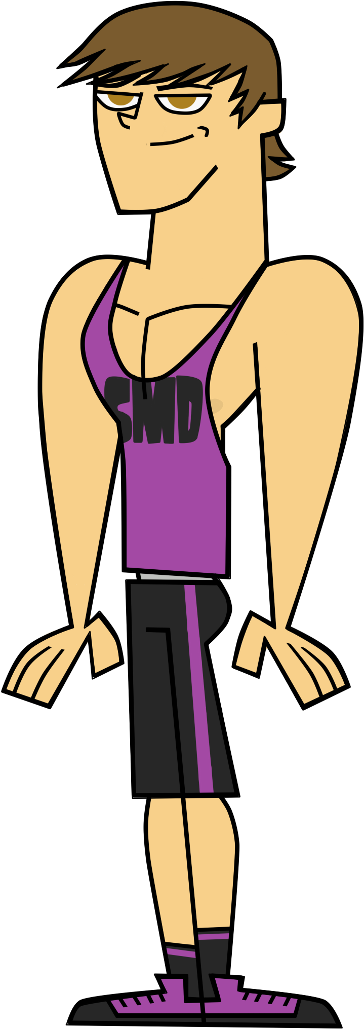 Emperor Lucas 41 9 Total Drama Extreme - Total Drama Extreme Png (757x2059)