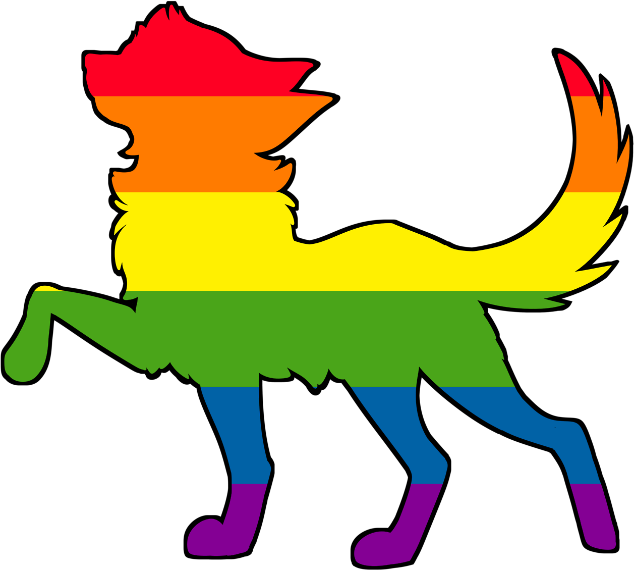 May The Bridges I Burn Light My Way • Gay - Lesbian (1280x1166)