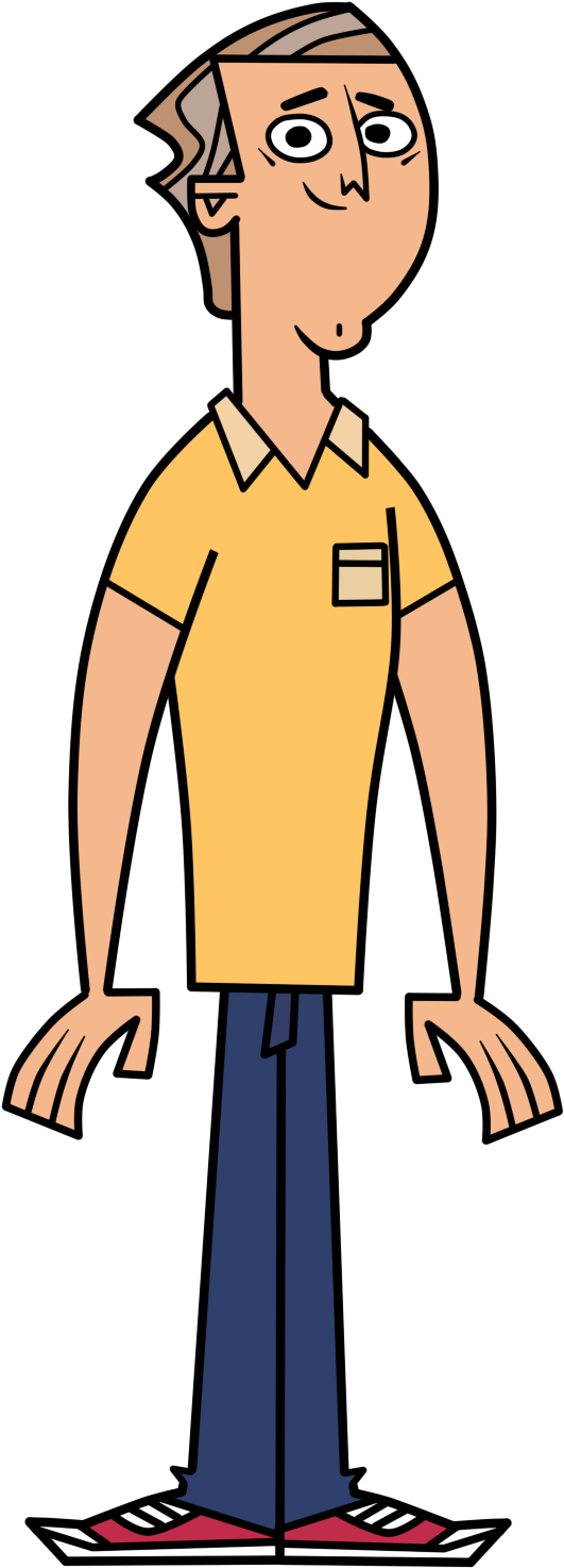 Total Drama Dwayne - Create Your Own Total Drama Character (600x1500)