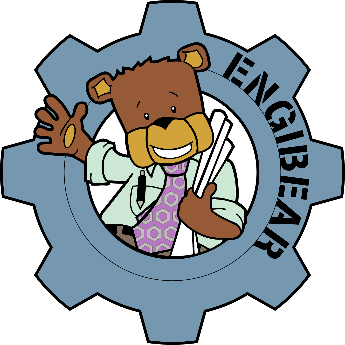 His Company, Bearly Engineering, Helps With Interesting - Icon (1430x1430)