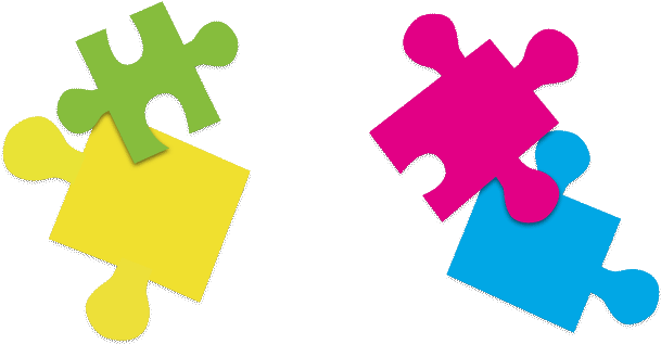 Puzzle Pieces - Autism Puzzle Piece Png (647x374)