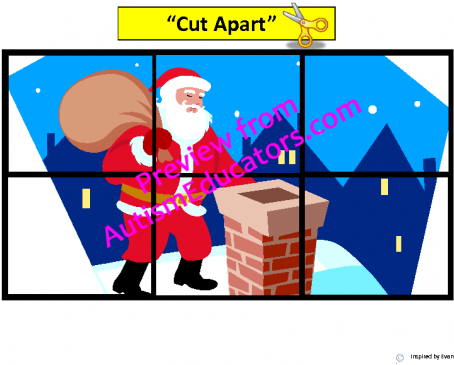 Santa Claus On The Roof (500x500)