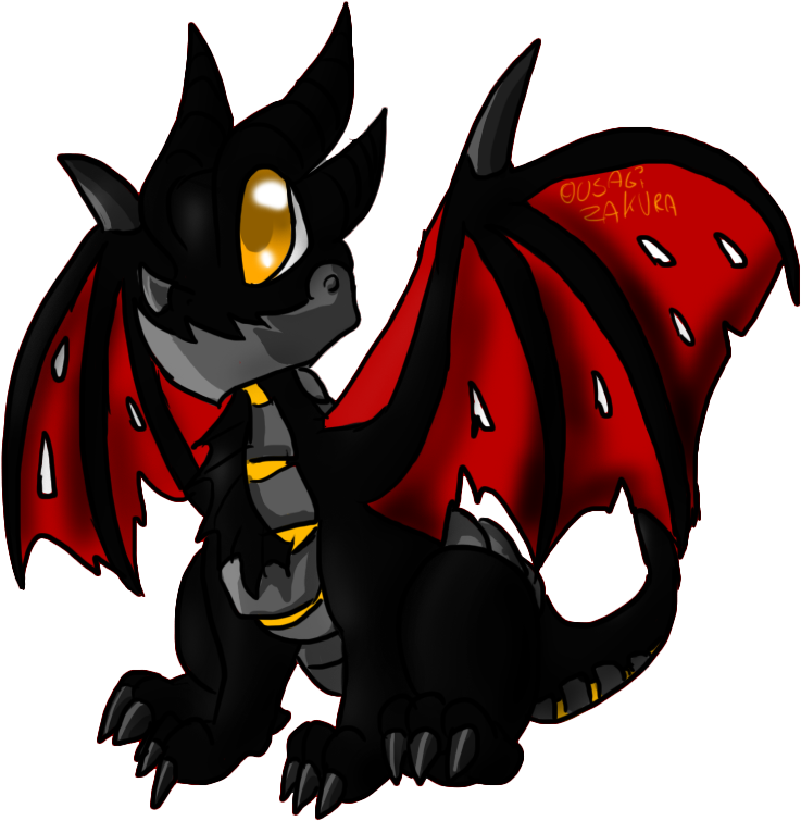 Adorable Deathwing By Usagi-zakura - Zakura (800x800)