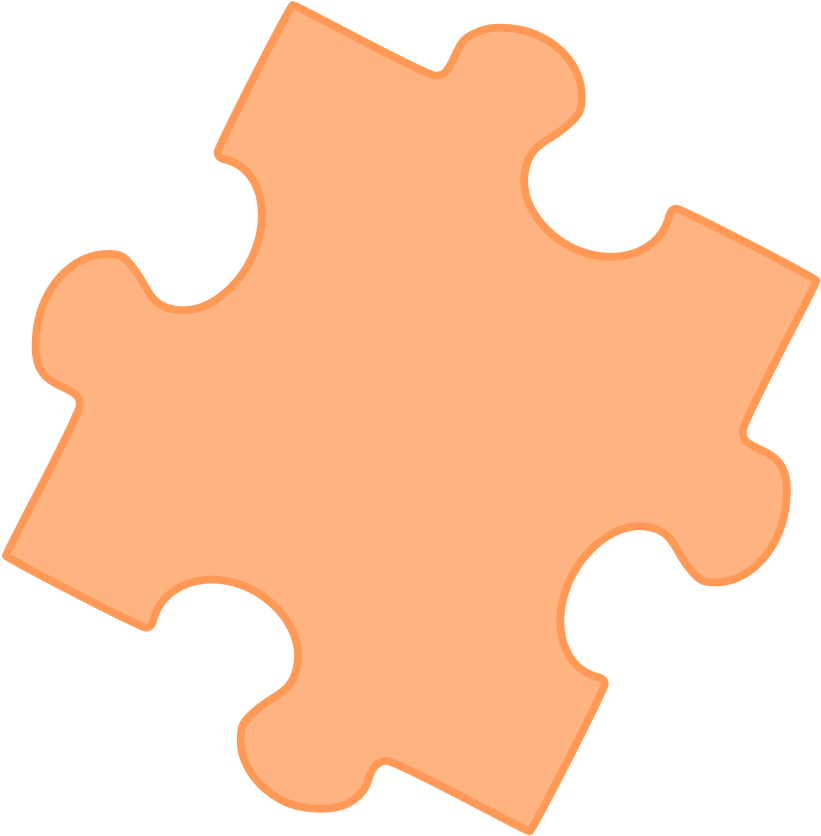 Single Jigsaw Puzzle Piece - Jigsaw Puzzle (1000x1000)