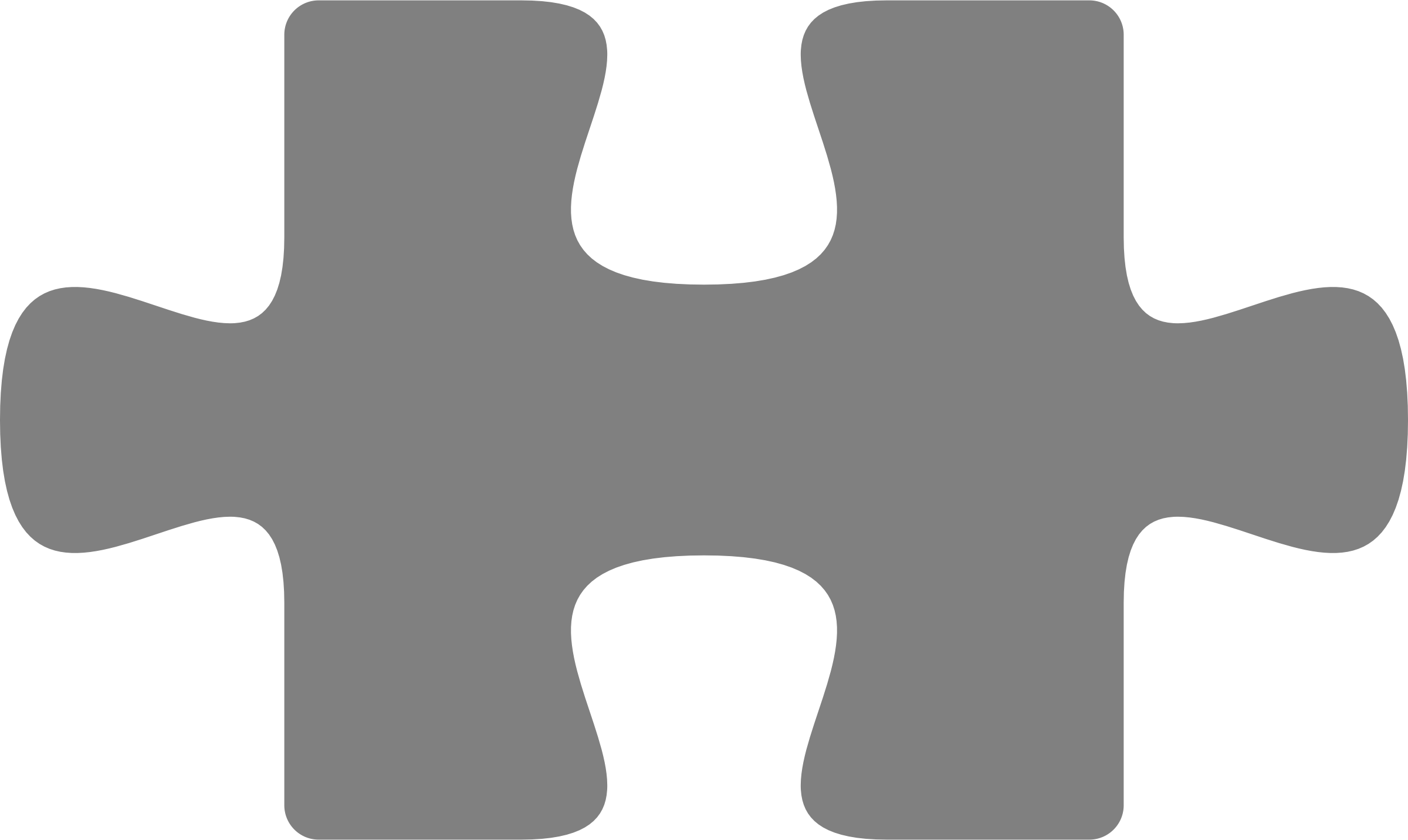 Image Result For Grey Puzzle Piece - Grey Puzzle Piece Clipart (2400x1432)