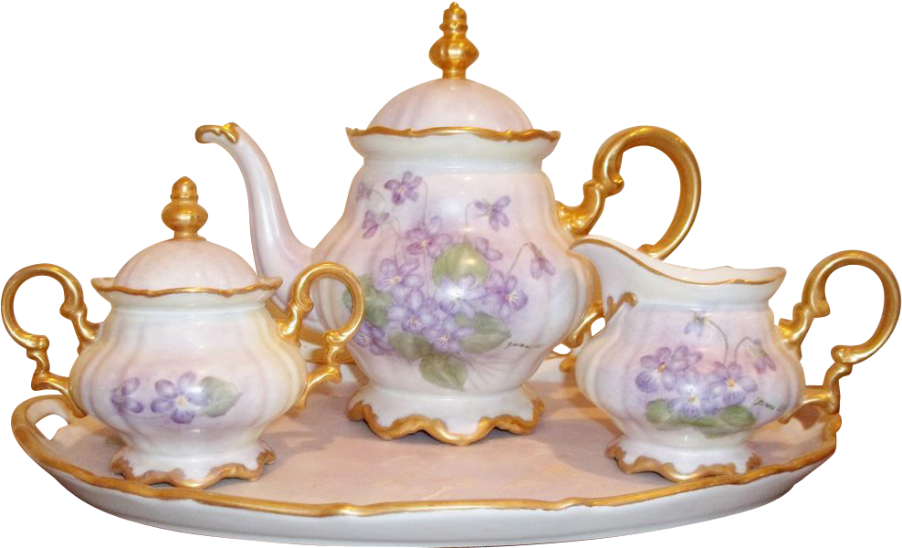 Tea Set Transparent Png Image - Tea Set Png (987x987)
