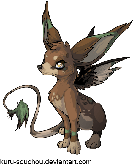 Fox Creature Drawings (516x578)