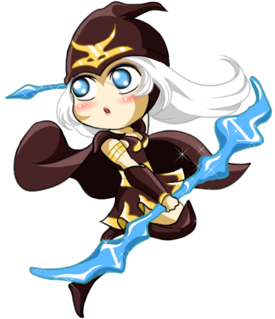 Chibi Art Drawing - League Of Legends Chibi Png (500x500)