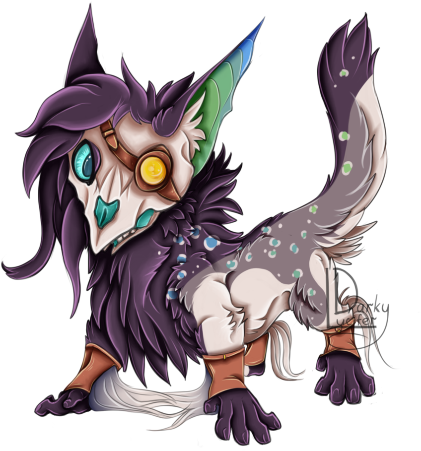 Cute And Creepy - Chibi (879x908)