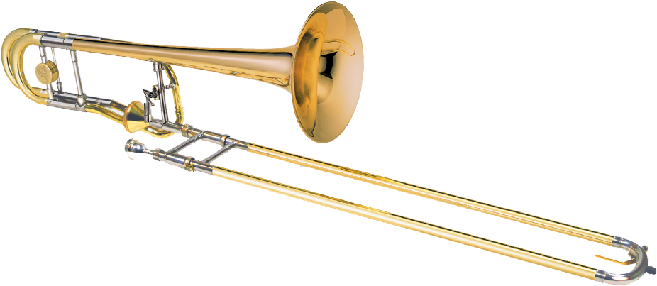 Trombone Png - Brass Band Instruments Trombone (960x475)