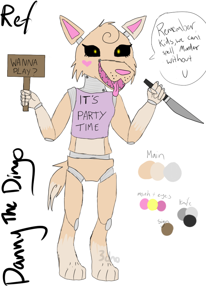 I Only Have Danny The Dingo~ - Cartoon (700x1000)