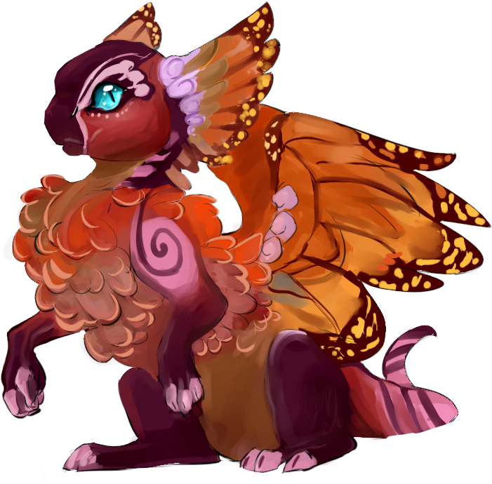 “ My Baby Coatl, Wendigo - Cartoon (900x900)