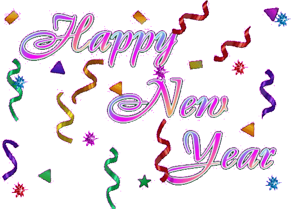 Happy New New Happy Gif - Happy New Year Confetti (624x414)