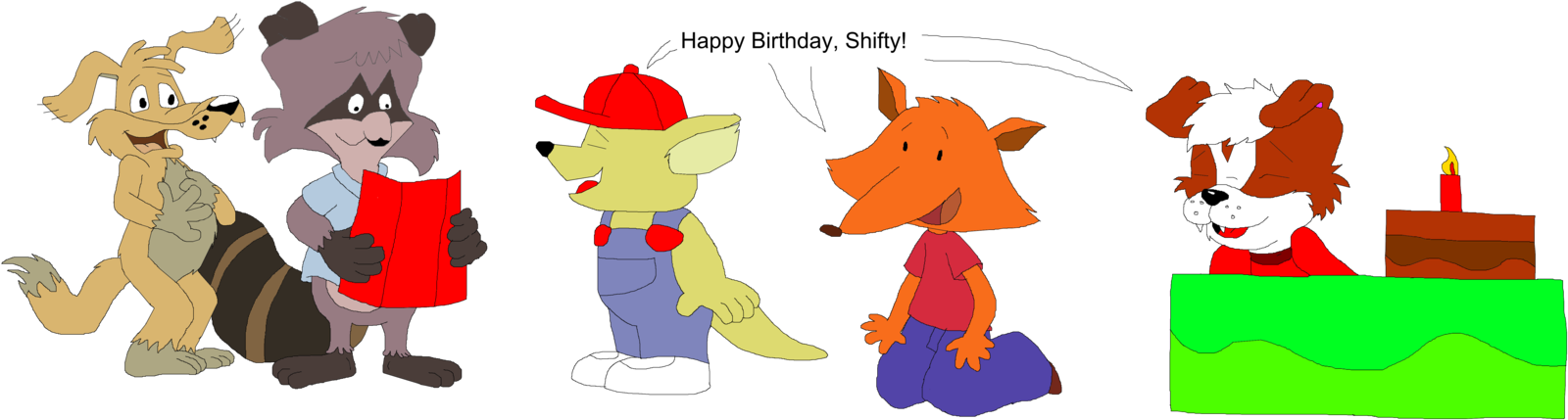 Shiftythedingoman 6 11 Art Project - Party (1636x488)