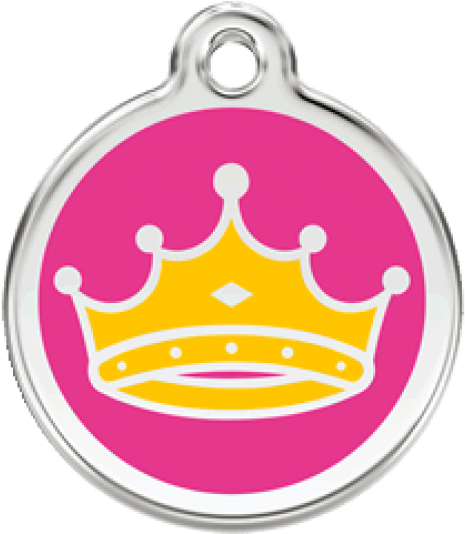 Weitere Artikelbilder - Red Dingo Queen Pet Id Tag - Hot Pink (800x533)