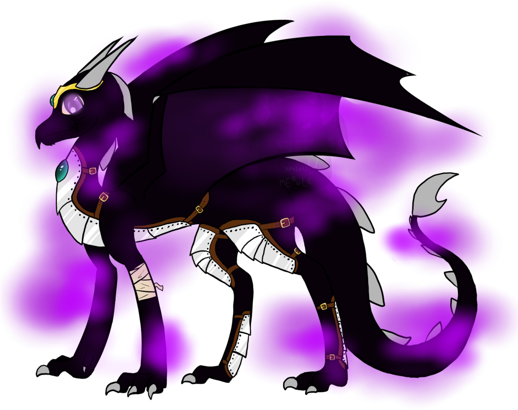 Ender Dragon By Kayluumergle On Deviantart - Draw A Ender Dragon (1024x872)