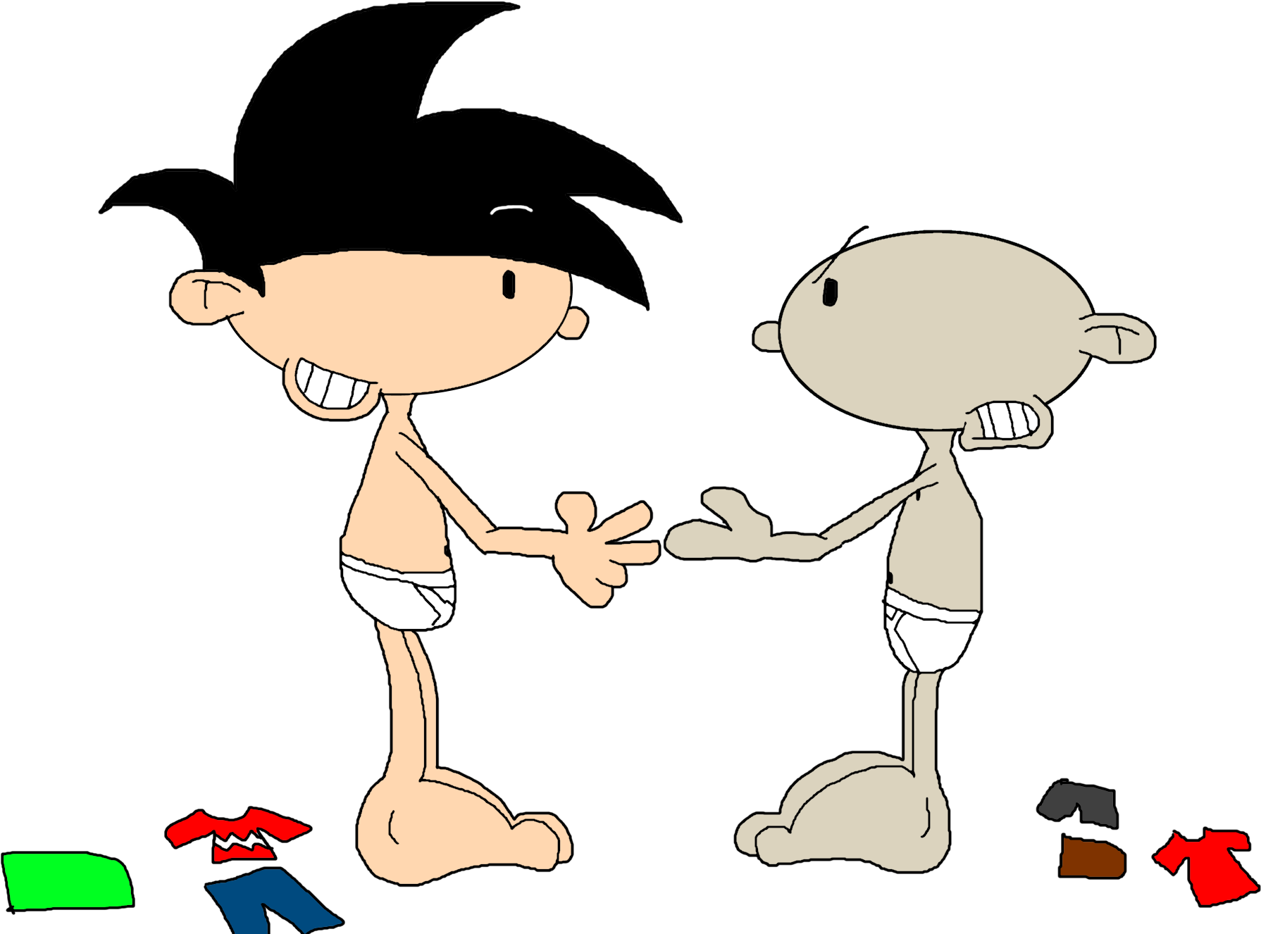 Shiftythedingoman Art Trade - Paper (1865x1402)