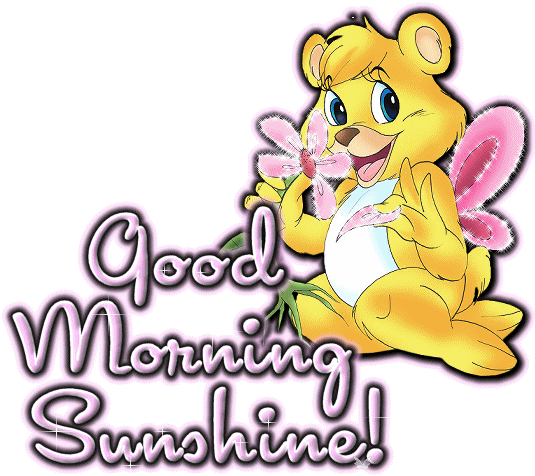 Funny Sunshine Cliparts - Clip Art Good Morning (534x482)