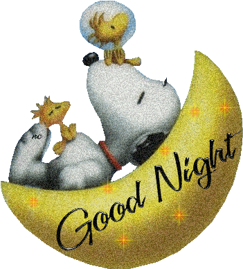 Good Night Snoopy Gif (351x388)