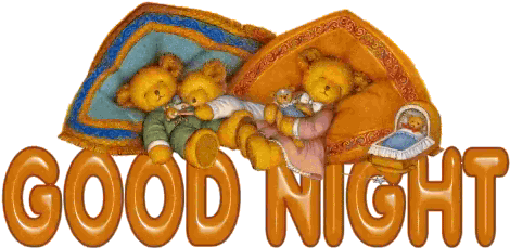 Good Afternoon Bunny Clipart - Free Good Night Animated (469x315)