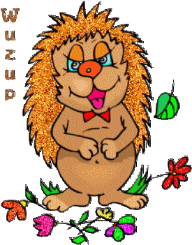 Wuzup Funny Cartoon Glitter - Whats Up Love (365x350)