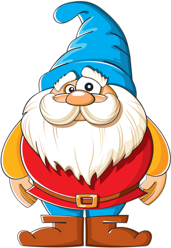 Skillful Design Gnome Clipart Cartoons Alphabet Letter - Funny Gnome Cartoon (658x800)