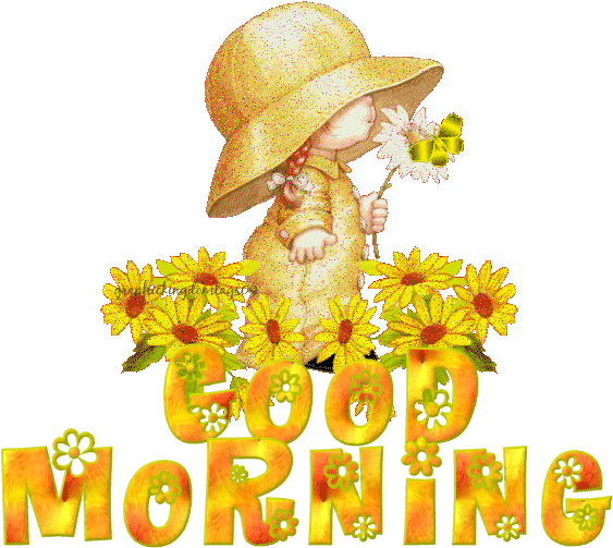 Gif Good Morning - Good Morning And Good Night Gifs (582x532)