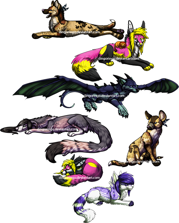 Pose Dump By Janscyther - Cartoon (588x732)