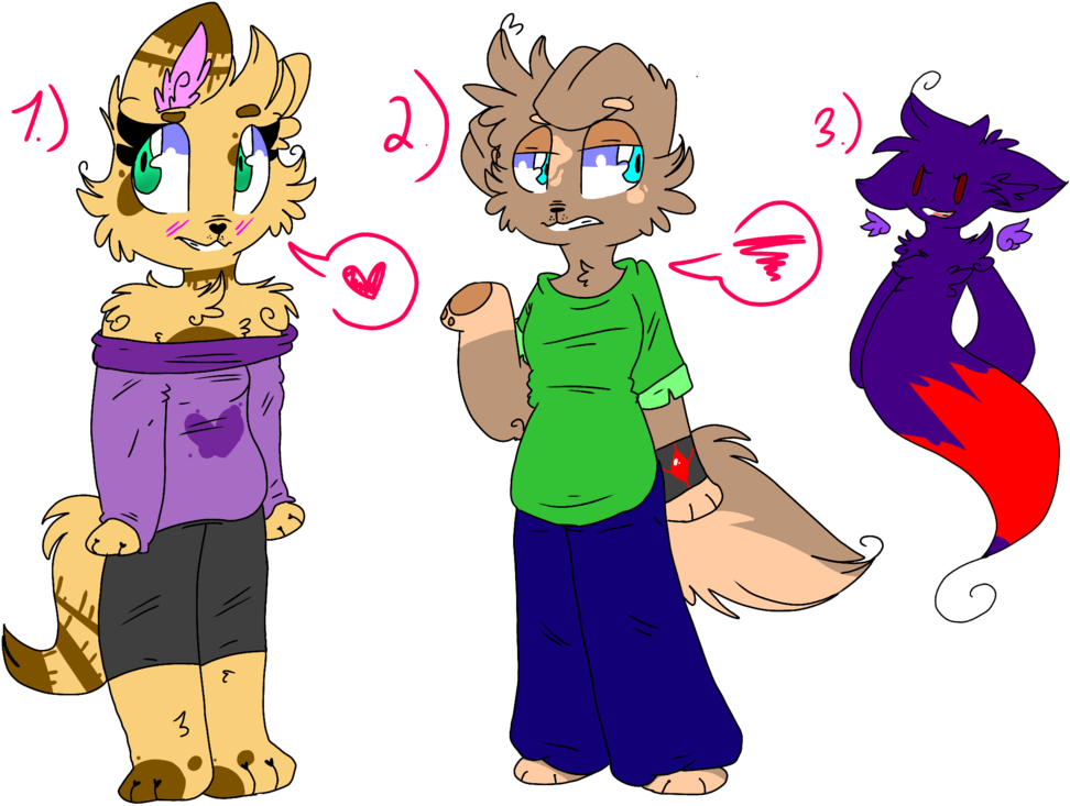 Oc Adopts Open By Precious Poptart - Cartoon (1024x744)