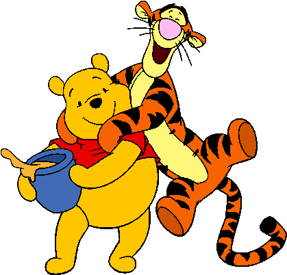 Friendship Good Friends Clipart Free Photos - Winnie The Pooh And Friends (427x408)