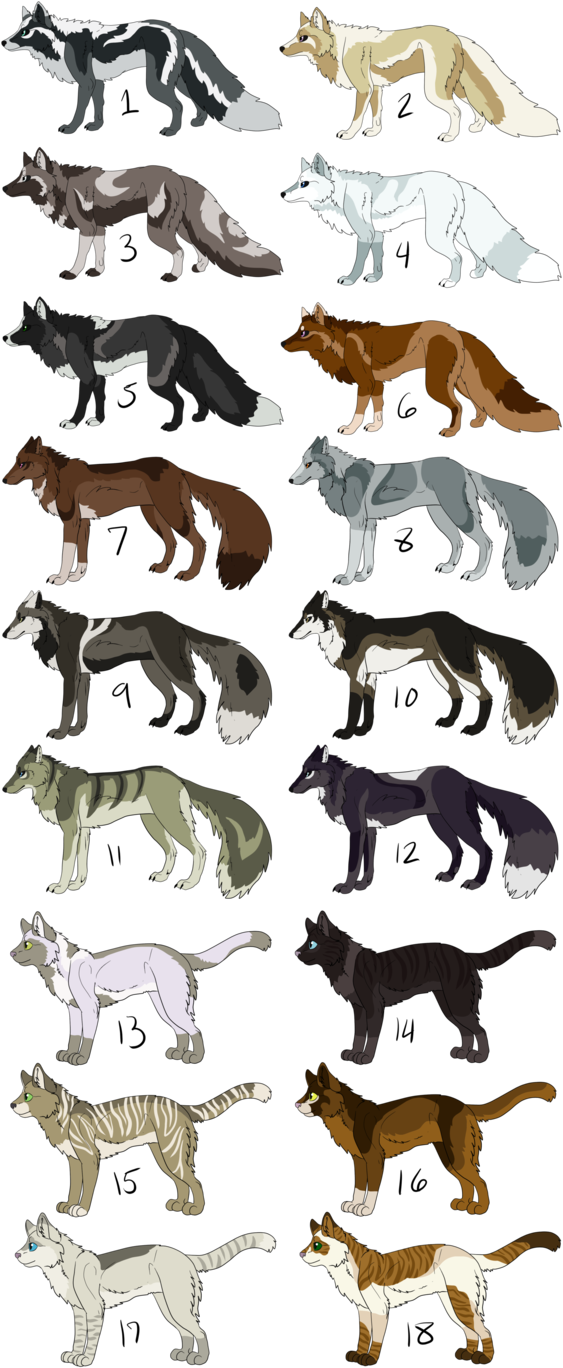 Multiple Species Adopts - Species (570x1401)